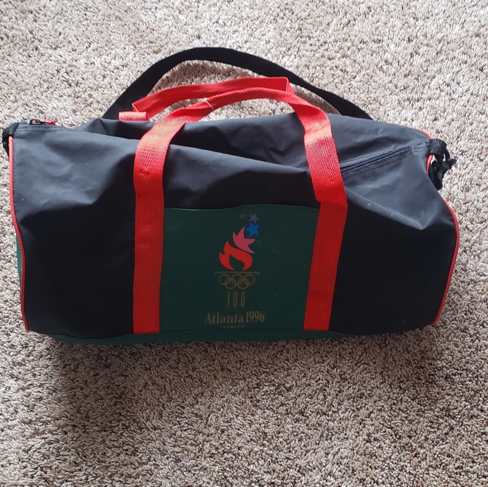 VINTAGE 1996 Olympics duffel bag